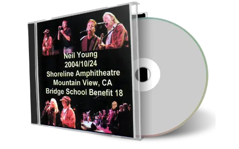 Artwork Cover of Neil Young 2004-10-23 CD Mountain View Audience