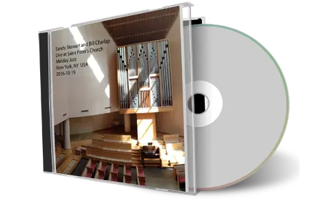 Artwork Cover of Sandy Stewart and Bill Charlap 2016-10-19 CD New York City Audience