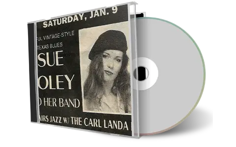 Artwork Cover of Sue Foley 1993-01-09 CD Saratoga Springs Audience
