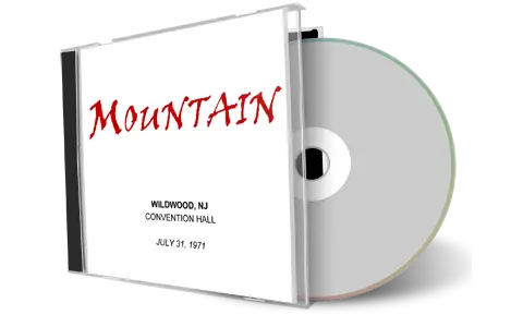 Artwork Cover of Mountain 1971-07-31 CD Wildwood Audience