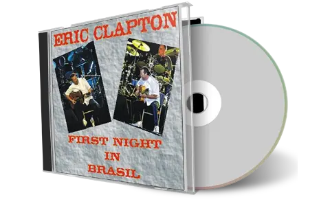 Artwork Cover of Eric Clapton 2001-10-10 CD Porto Alegre Audience