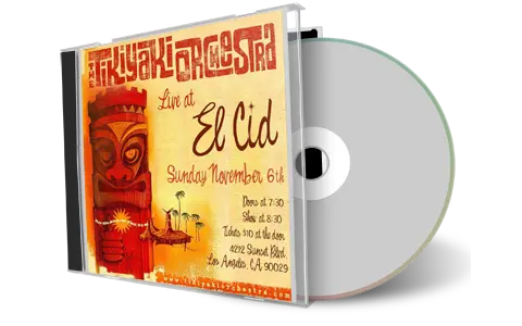 Artwork Cover of Tikiyaki Orchestra 2016-11-06 CD Los Angeles Audience
