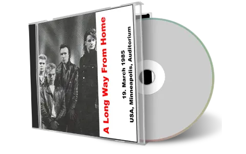 Artwork Cover of U2 1985-03-19 CD Minneapolis Audience