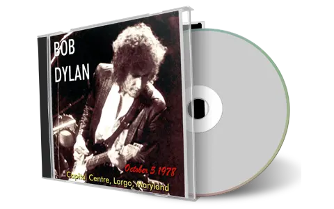 Artwork Cover of Bob Dylan 1978-10-05 CD Largo Audience