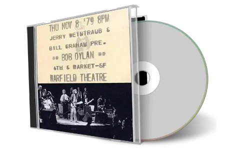 Artwork Cover of Bob Dylan 1979-11-08 CD San Francisco Audience