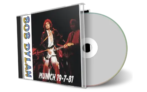 Artwork Cover of Bob Dylan 1981-07-19 CD Munich Audience