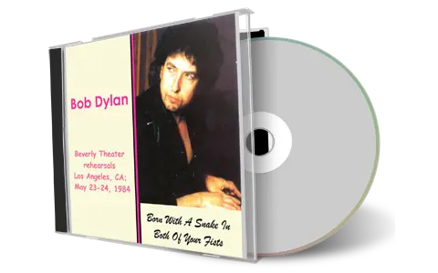 Artwork Cover of Bob Dylan 1984-05-23 CD Los Angeles Soundboard