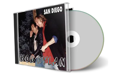 Artwork Cover of Bob Dylan 1986-06-09 CD San Diego Audience