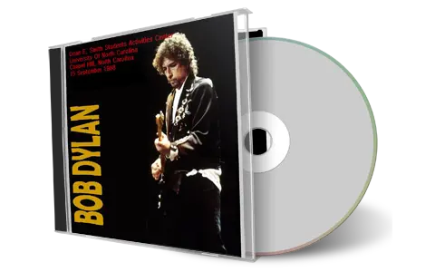 Artwork Cover of Bob Dylan 1988-09-15 CD Chapel Hill Audience