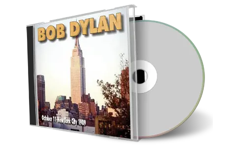 Artwork Cover of Bob Dylan 1989-10-11 CD New York City Audience