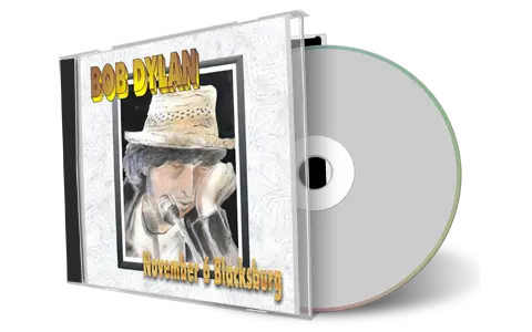Artwork Cover of Bob Dylan 1989-11-06 CD Blacksburg Audience