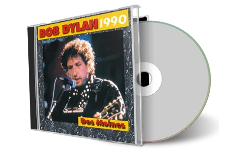 Artwork Cover of Bob Dylan 1990-08-26 CD Des Moines Audience