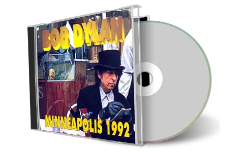 Artwork Cover of Bob Dylan 1992-09-03 CD Minneapolis Audience
