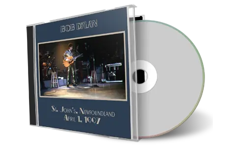 Artwork Cover of Bob Dylan 1997-04-01 CD St Johns Audience