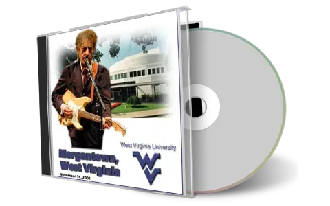Artwork Cover of Bob Dylan 2001-11-14 CD Morgantown Audience