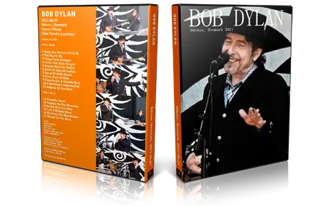 Artwork Cover of Bob Dylan 2011-06-27 DVD Odense Audience