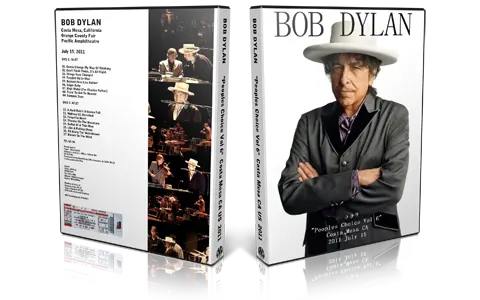 Artwork Cover of Bob Dylan 2011-07-15 DVD Costa Mesa Audience