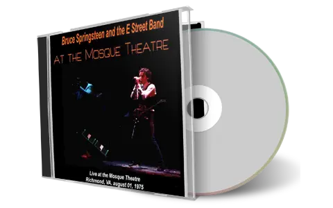 Artwork Cover of Bruce Springsteen 1975-08-01 CD Richmond Audience