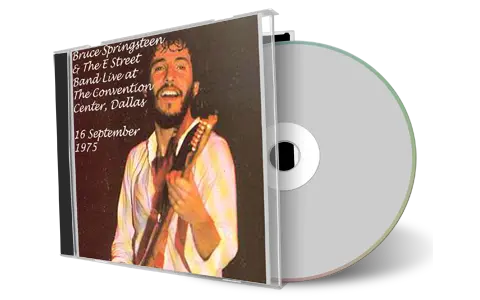 Artwork Cover of Bruce Springsteen 1975-09-16 CD Dallas Audience