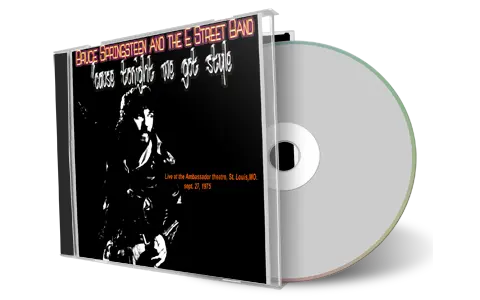 Artwork Cover of Bruce Springsteen 1975-09-27 CD St Louis Audience