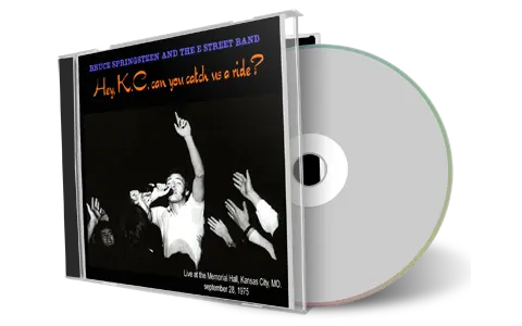 Artwork Cover of Bruce Springsteen 1975-09-28 CD Kansas City Audience