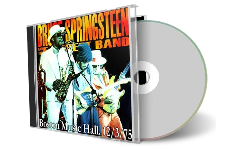 Artwork Cover of Bruce Springsteen 1975-12-03 CD Boston Audience