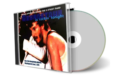 Artwork Cover of Bruce Springsteen 1975-12-05 CD Washington Audience