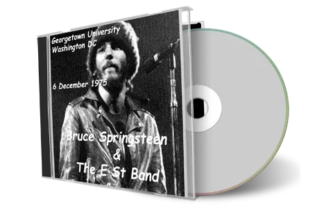 Artwork Cover of Bruce Springsteen 1975-12-06 CD Washington Audience