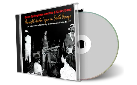 Artwork Cover of Bruce Springsteen 1975-12-11 CD South Orange Audience