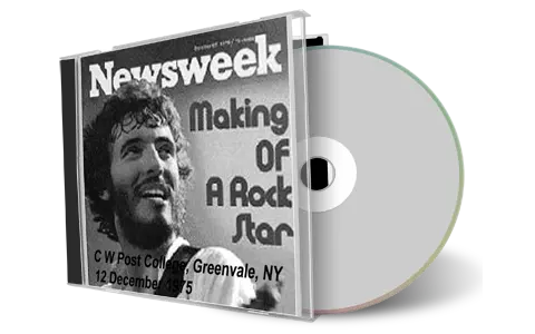 Artwork Cover of Bruce Springsteen 1975-12-12 CD Greenvale Audience