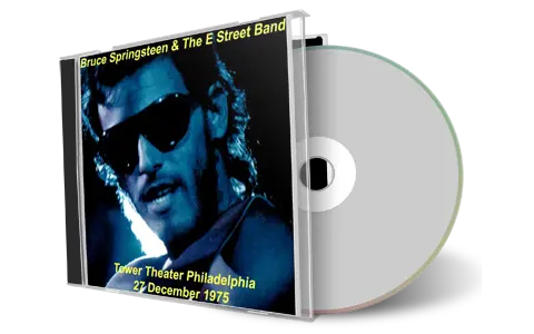 Artwork Cover of Bruce Springsteen 1975-12-27 CD Upper Darby Audience