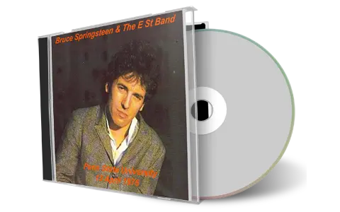 Artwork Cover of Bruce Springsteen 1976-04-13 CD University Park Audience