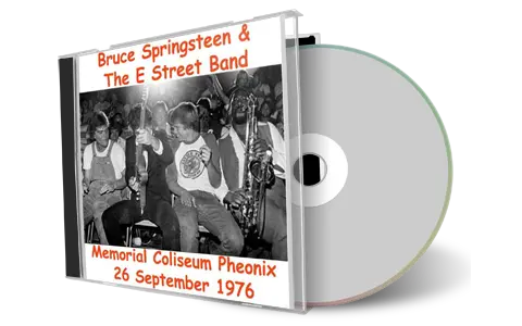 Artwork Cover of Bruce Springsteen 1976-09-26 CD Phoenix Audience