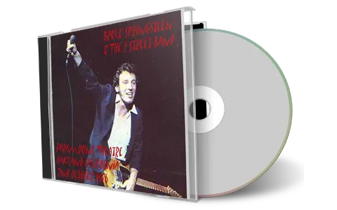 Artwork Cover of Bruce Springsteen 1976-10-02 CD Oakland Audience