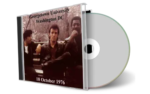Artwork Cover of Bruce Springsteen 1976-10-18 CD Georgetown Audience