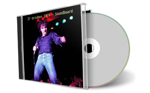 Artwork Cover of Bruce Springsteen 1976-10-27 CD Philadelphia Soundboard