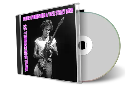 Artwork Cover of Bruce Springsteen 1976-11-03 CD New York Audience