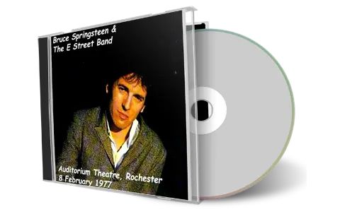Artwork Cover of Bruce Springsteen 1977-02-08 CD Rochester Audience