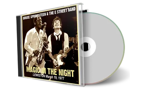 Artwork Cover of Bruce Springsteen 1977-03-19 CD Lewistone Audience