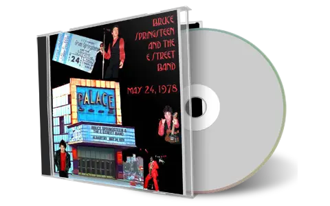 Artwork Cover of Bruce Springsteen 1978-05-24 CD Albany Audience
