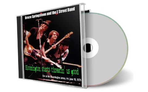 Artwork Cover of Bruce Springsteen 1978-06-10 CD Bloomington Audience