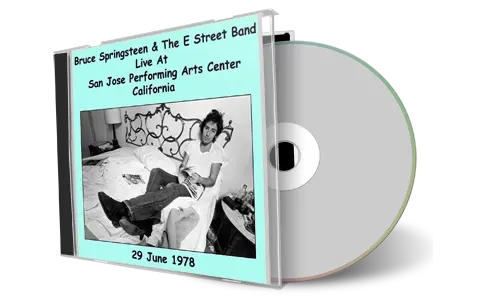 Artwork Cover of Bruce Springsteen 1978-06-29 CD San Jose Audience