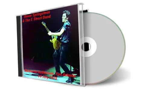 Artwork Cover of Bruce Springsteen 1978-07-14 CD San Antonio Audience