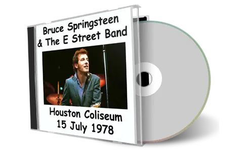 Artwork Cover of Bruce Springsteen 1978-07-15 CD Houston Audience