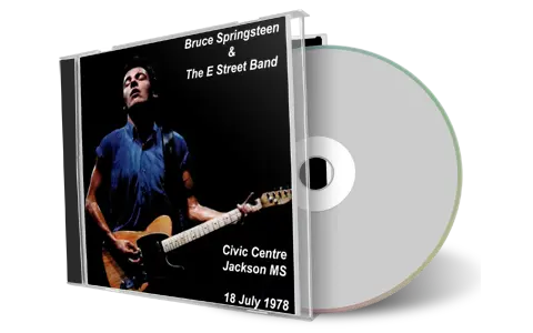 Artwork Cover of Bruce Springsteen 1978-07-18 CD Jackson Audience