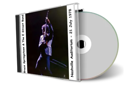 Artwork Cover of Bruce Springsteen 1978-07-21 CD Nashville Audience