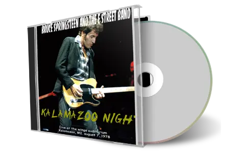 Artwork Cover of Bruce Springsteen 1978-08-07 CD Kalamazoo Audience