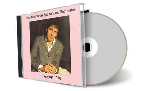 Artwork Cover of Bruce Springsteen 1978-08-10 CD Rochester Audience