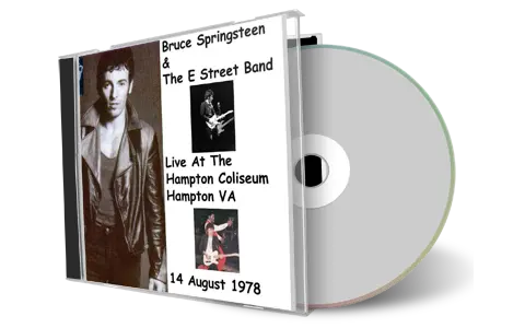 Artwork Cover of Bruce Springsteen 1978-08-14 CD Hampton Audience