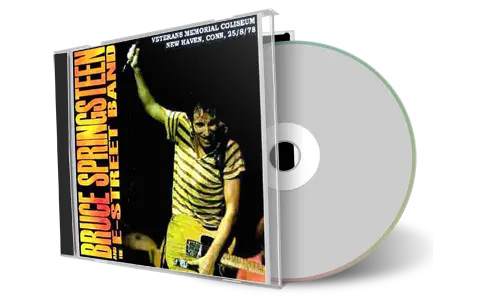 Artwork Cover of Bruce Springsteen 1978-08-25 CD New Haven Audience